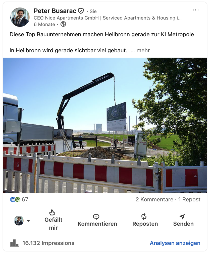 Top Bauunternehmen · KI Metropole
